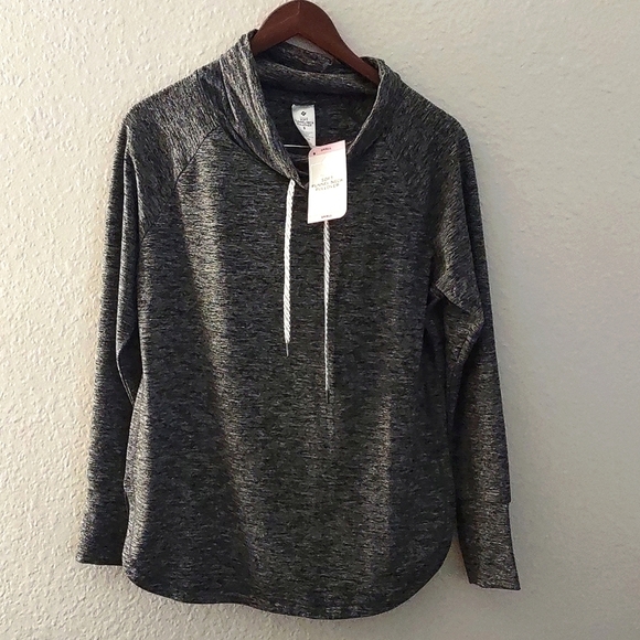 SOFT FUNNEL NECK PULLOVER GRAY SIZE SMALL - Picture 1 of 9